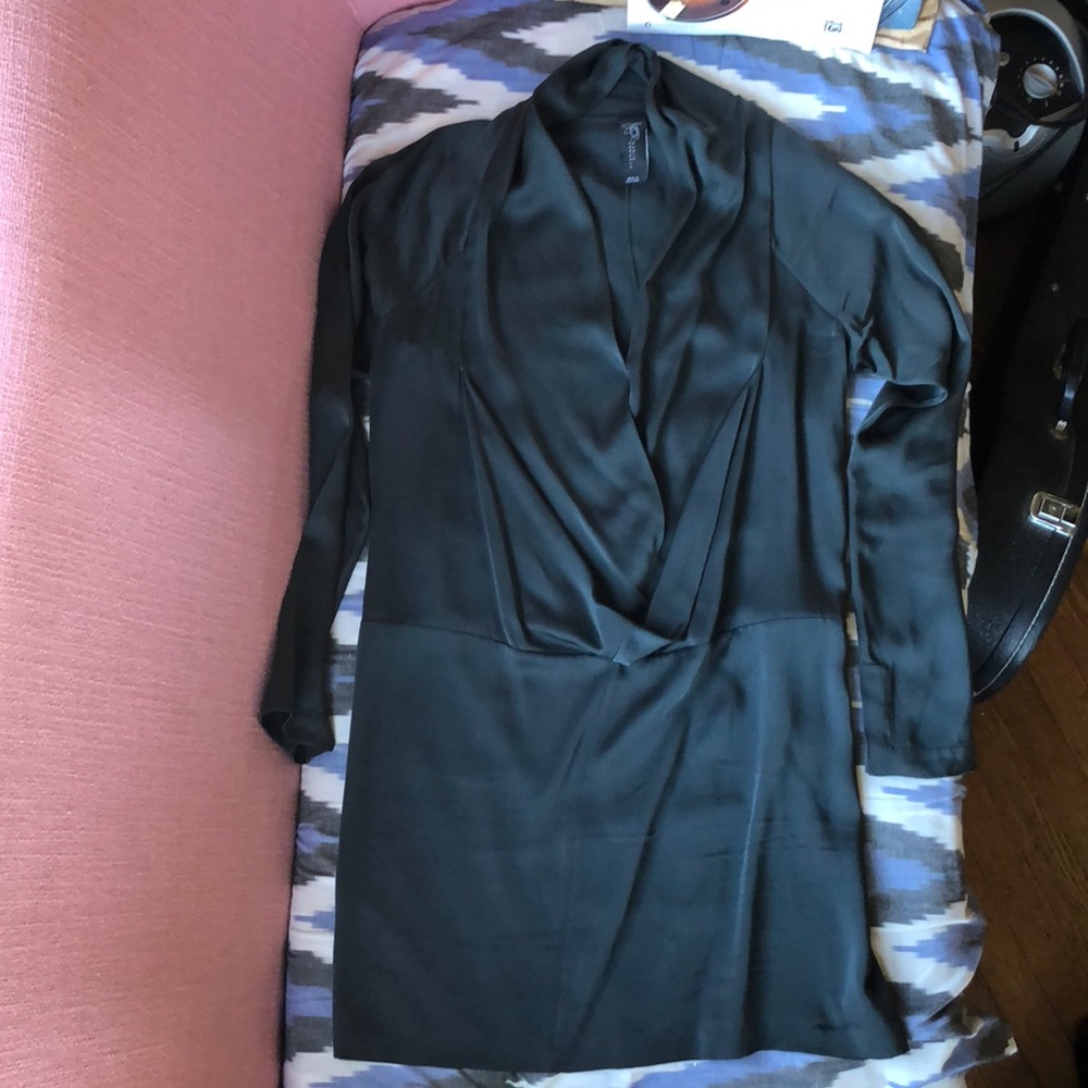 Zero + Maria Cornejo modern green tunic